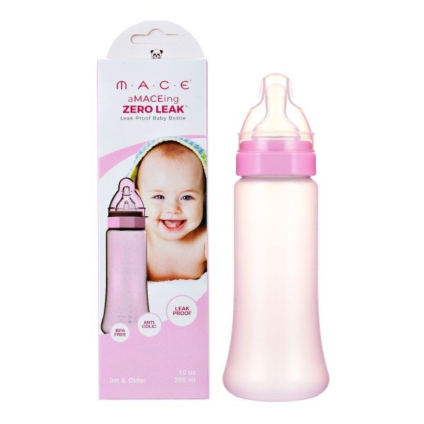 Photo 2 of 10OZ MACE BABY BOTTLE ANTI COLIC VENT LEAK FREE AND VARIABLE FLOW NEW $28.98