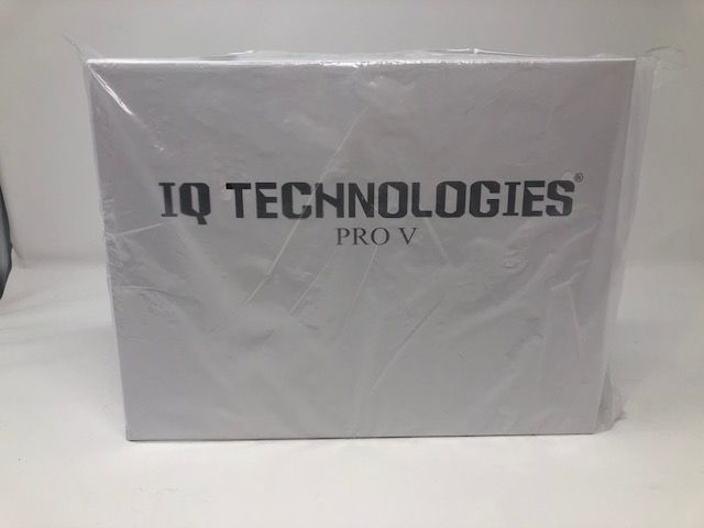 Photo 1 of IQ TECHNOLOGIES PRO V TENS AND EMS UNIT COMPLETE SET WITH SLIPPERS AND BELT 12 MASSAGE MODES DUAL CORD FUNCTION 4 ELECTRODES RECHARGEABLE CLASS 2 MEDICAL DEVICE NEW $699

