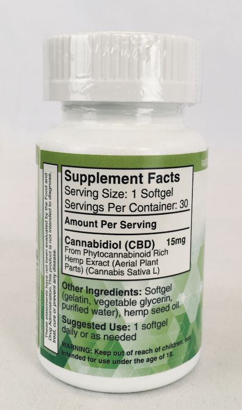 Photo 3 of CBD FULL SPECTRUM SOFTGELS 1500MG 25MG PER SINGLE SERVING 60 CAPSULES PER CONTAINER FAST ACTING ALL NATURAL SEALED NEW  

$129.99 