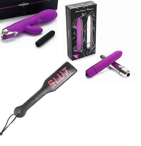 Photo 1 of ULTIMATE PACKAGE PLAY INCLUDES A SLUT PADDLE IRENE PEAKSPLAY VIBRATOR WITH MIN BLACK BULLET AND PEAKPLAYS DOUBLE PACK MNI BULLETS BATTERIES NOT INCLUDED NEW 79.99