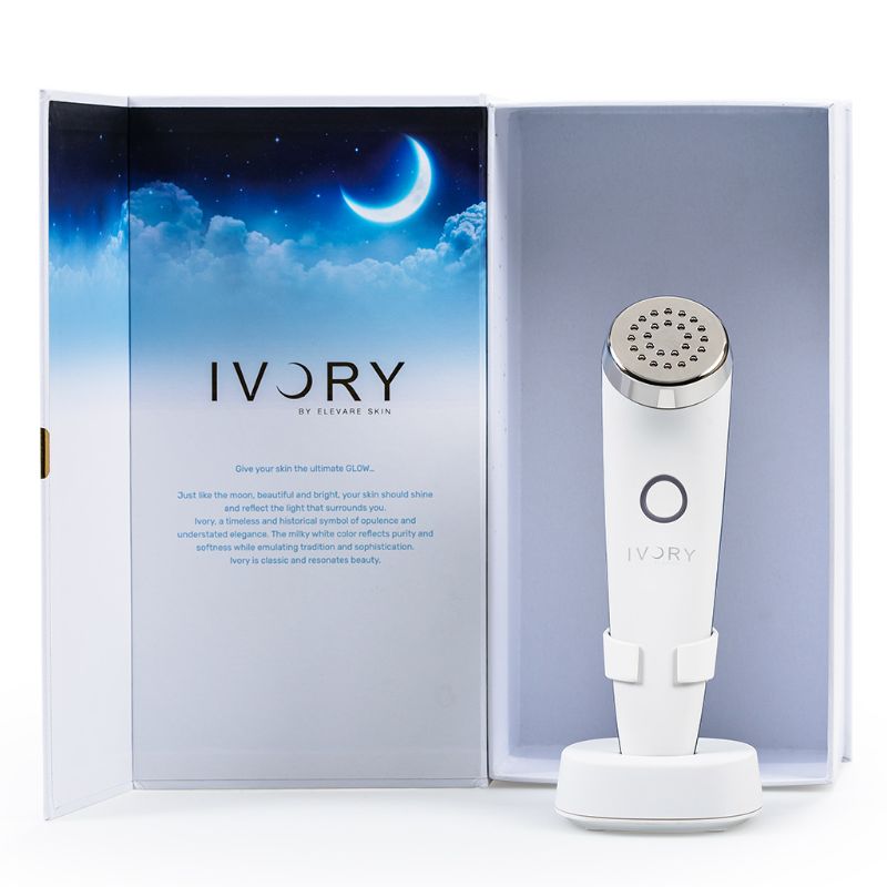 Photo 2 of MSRP $5999.99 : IVORY BLUE LED LIGHT THERAPY USES TOPICAL HEAT TO DISINFECT DETOXIFY AND ELIMINATE BACTERIA UNDER THE SKIN TREATS AND PREVENTS ALL VARIATIONS OF ACNE LIGHTENS SKIN NEW IN BOX SEALED