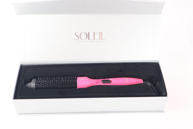 Photo 3 of MSRP $350 : THERMAL BRUSH HEAT RESISTANT BRISTLES POSITIVE ION TECHNOLOGY RAPID HEAT TIME SMOOTH GLIDE ON HAIR 360 DEGREE SWIVEL NEW IN BOX