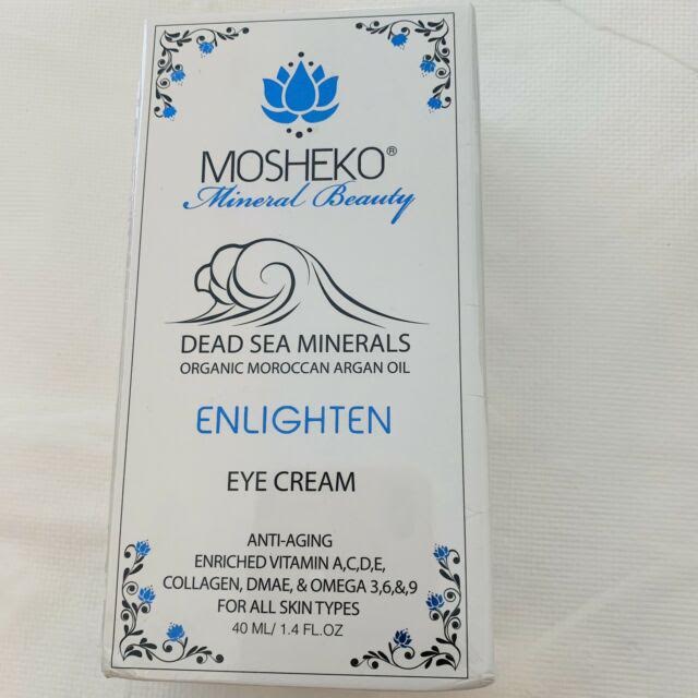 Photo 2 of MSRP $399.99 :  ENLIGHTEN EYE CREAM ANTI AGING ALL SKIN TYPES REDUCE INFLAMMATION TONED FIRM NO ANIMAL TESTING 100 ORGANIC MOROCCAN ARGAN OIL DEAD SEA MINERALS NEW SEALED