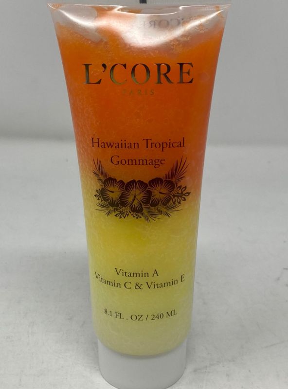 Photo 1 of MSRP $79 : THIS TROPICAL HAWAIIAN GOMMAGE IS A LUXURIOUS SALT AND SUGAR SCRUB DEVELOPED TO LIFT AWAY DEAD SKIN CELLS DETOXIFY THE BODY AND PREPARE SKIN FOR MOISTURE AND HYDRATION NEW