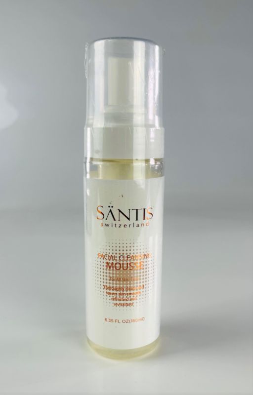 Photo 2 of MSRP $159 : SANTIS CLEANSING MOUSSE CLEANSES BALANCES SEBUM WITHOUT STRIPPING NATURAL OILS REDUCES PORE AND PROMOTES SKIN CELL REGENERATION NEW 