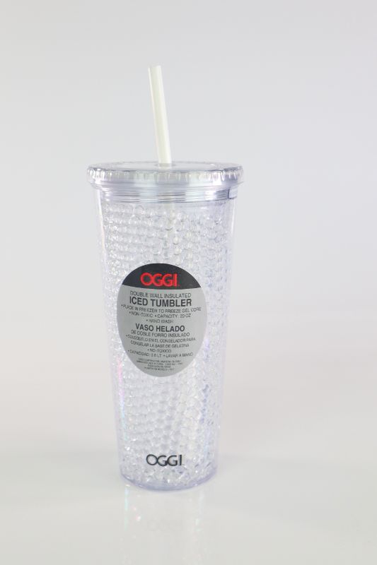 Photo 1 of OGGI TUMBLER 20OZ INSULATED FOR FREEZER USAGE NEW 19.99