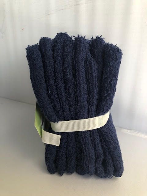 Photo 2 of 5 WASHCLOTH PACKS OF 8 EQUALLING A TOTAL OF 40 100% COTTON HAND TOWELS MULTIPURPOSE NEW 64.99