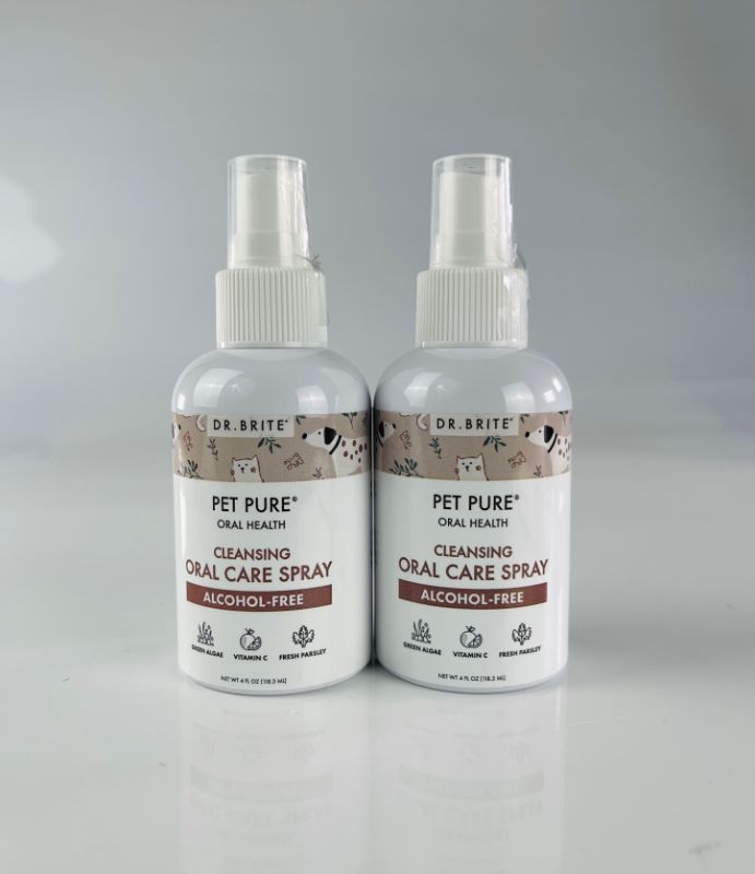 Photo 1 of 2 PACK DR.BRITE PET ORAL CARE SPRAY 4OZ NEW 
$ 25.99