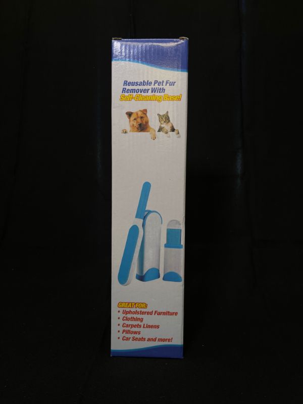 Photo 1 of REUSABLE PET HAIR REMOVER WITH A SELF-CLEANING BASE INCLUDES ONE WAND AND ONE SELF CLEANING BASE NEW IN BOX
$24.99
