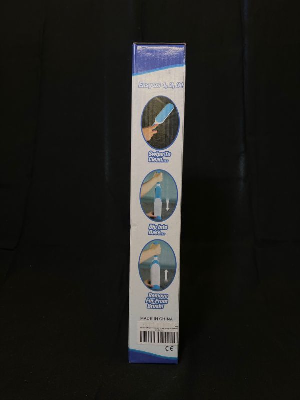 Photo 2 of REUSABLE PET HAIR REMOVER WITH A SELF-CLEANING BASE INCLUDES ONE WAND AND ONE SELF CLEANING BASE NEW IN BOX
$24.99
