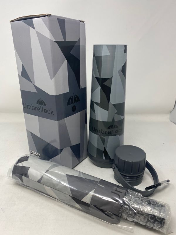 Photo 3 of UMBRELLOCK 2 PACK DURABLE FOLDABLE UMBRELLAS COMES IN A COMPACT CASE TO KEEP WATER AWAY FROM OTHER ITEMS PROTECTIVE STYLISH COLOR GREY NEW IN BOX
$49.99
