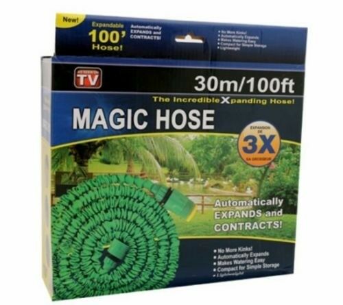 Photo 2 of 100FT MAGIC EXPANDING HOSE KINK AND TANGLE FREE LIGHTWEIGHT EASY RELEASE CONNECTORS NEW IN BOX 
$39.99
