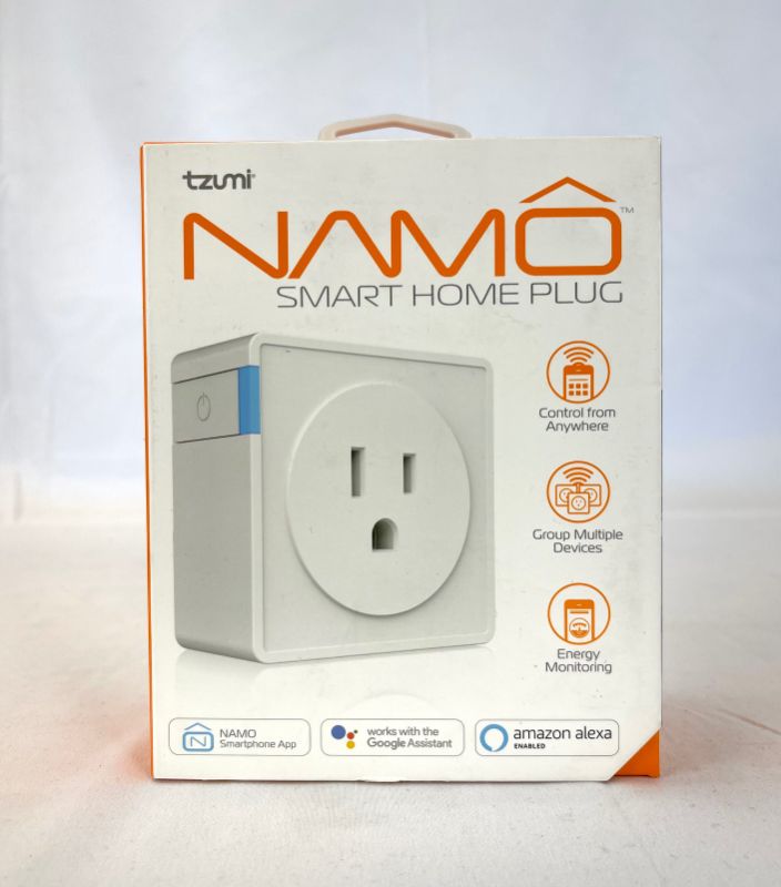 Photo 6 of TZUMI 530AMZ NAMO SMART PLUG WIFI OUTLET SWITCH WITH ENERGY MONITOR AND TIMER CONTROL ANY DEVICE ON APP OR VOICE WORKS WITH ALEXA ECHO AND GOOGLE HOME NO HUM REQUIRED NEW IN BOX
$24.99
