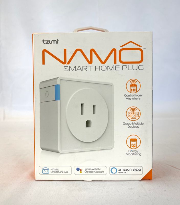 Photo 1 of TZUMI 530AMZ NAMO SMART PLUG WIFI OUTLET SWITCH WITH ENERGY MONITOR AND TIMER CONTROL ANY DEVICE ON APP OR VOICE WORKS WITH ALEXA ECHO AND GOOGLE HOME NO HUM REQUIRED NEW IN BOX
$24.99
