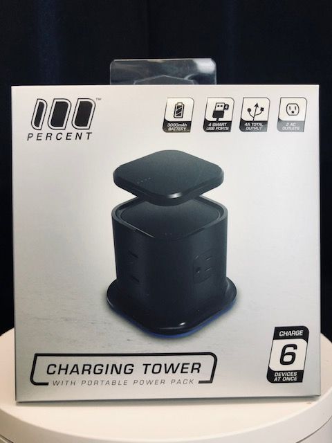 Photo 1 of 100 PERCENT HYBRID TOWER CHARGING STATION WITH AC OUTLET AND USB CHARGE FOR LAPTOPS TABLETS SMARTPHONES WITH TAKING OUT POWER PACK NEW IN BOX
$29.99
