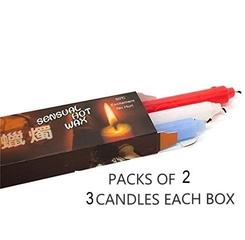 Photo 1 of 2 PACK SENSUAL HOT WAX CANDLES EACH BOX CONTAINS 3 CANDLES TOTALING 6 CANDLES THAT REACHES 50C DEGREES FOR MODERATE HEAT FOR ULTIMATE FOREPLAY NEW IN BOX
$32.50
