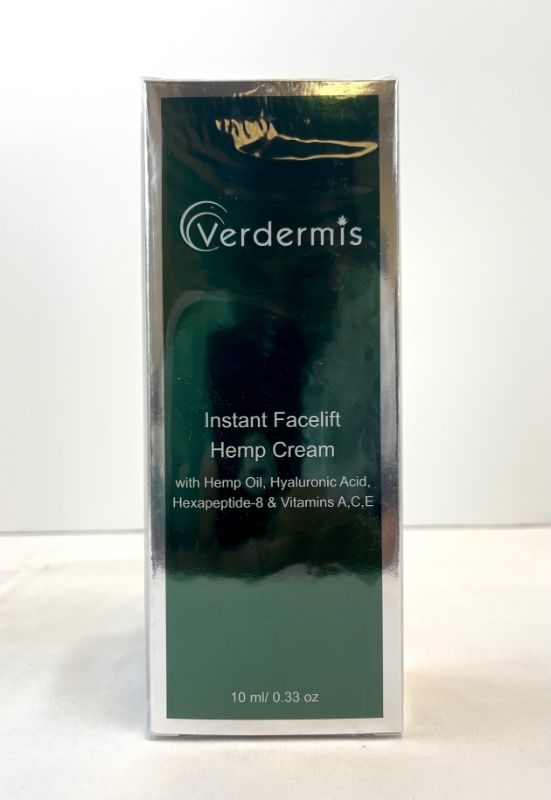 Photo 2 of INSTANT FACELIFT HEMP CREAM NON INVASIVE MADE WITH HEMP OIL OMEGA 3 AND 6 AND HYALURONIC ACID DIMINISHES FINE LINES WRINKLES AND LIFTS FACE NEW SEALED
$119.99 
