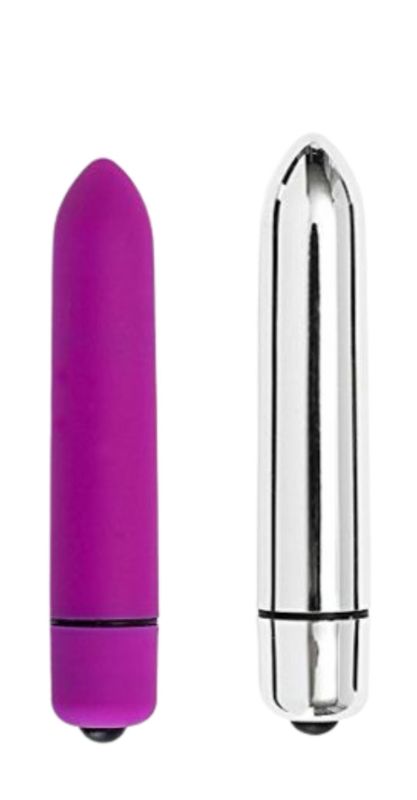 Photo 1 of 

WIRELESS EROTIC BULLET MASSAGER TWO SINGLE-SPEED MINI SILICONE HANDHELD WATERPROOF EASY TO CLEAN USES 1 AAA BATTERY PER NOT INCLUDED NEW IN BOX $20
