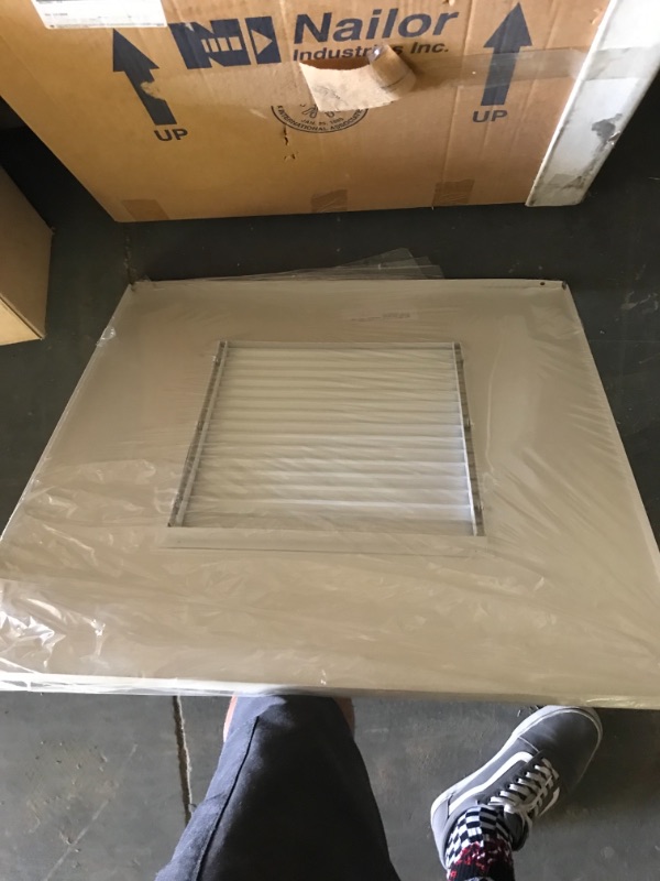 Photo 2 of 2 PACK 24X24 VENT DIFFUSERS 2 DIFFERENT KINDS
