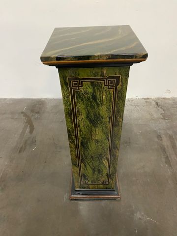 Photo 1 of GREEN MARBLE COLUMN WITH GOLD