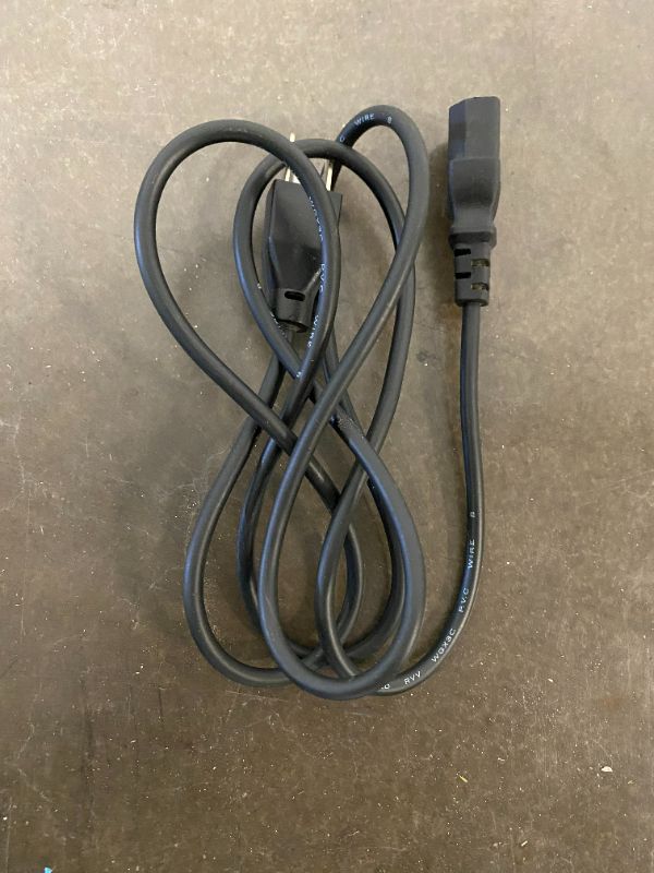 Photo 1 of BLACK EXTENSION CORD