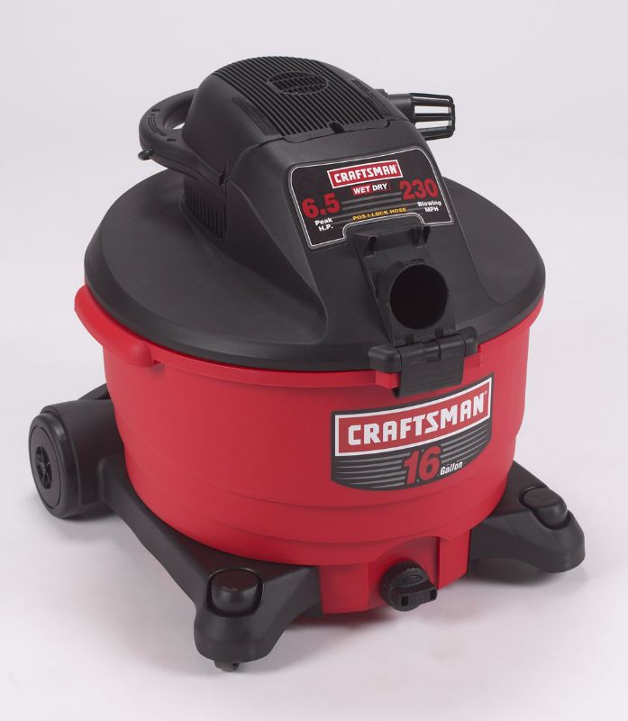 Photo 1 of CRAFTSMAN WET DRY SHOP VAC 210 MPH 16 GALLON HOLD