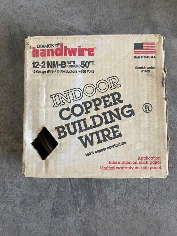 Photo 1 of INDORE COPPER BUILDING WIRE 50FT 