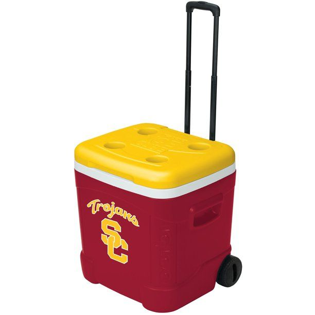 Photo 1 of TROJANS IGLOO ICE CUBE 60 ROLLER ICE CHEST

