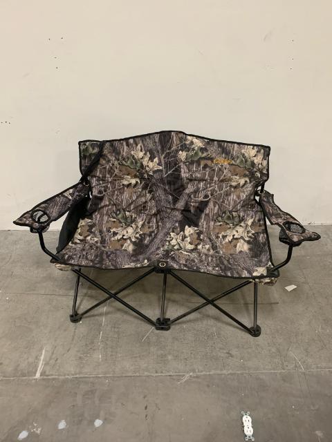 Photo 1 of DOUBLE CAMO PRINT CAMPING CHAIR