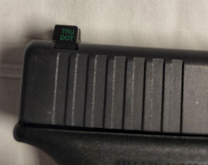 Photo 5 of Glock 22 Gen 4 .40 Caliber Pistol w/ 6 Magazines. Background Check Required. Every used firearm should be inspected by a qualified gunsmith before firing. 