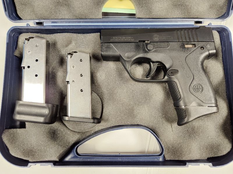 Photo 2 of Beretta USA BU9 Nano 9MM Pistol w/ 3 Magazines. Background Check Required. Every used firearm should be inspected by a qualified gunsmith before firing.