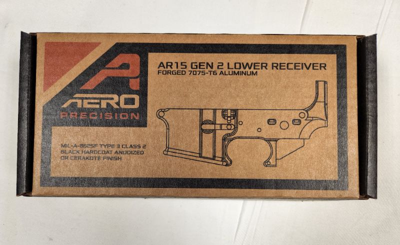 Photo 4 of Aero Precision Model X15 (Gen 2) Stripped AR15 Style Receiver. New in Box! Background Check Required. Every used firearm should be inspected by a qualified gunsmith before firing.