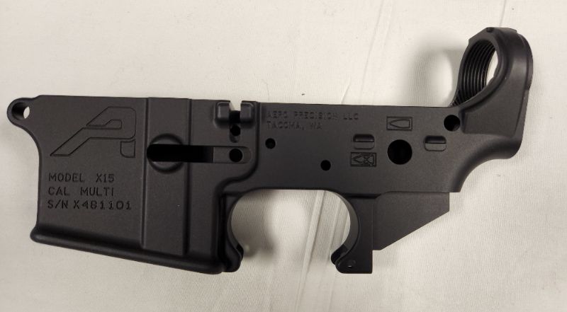 Photo 1 of Aero Precision Model X15 (Gen 2) Stripped AR15 Style Receiver. New in Box! Background Check Required. Every used firearm should be inspected by a qualified gunsmith before firing.