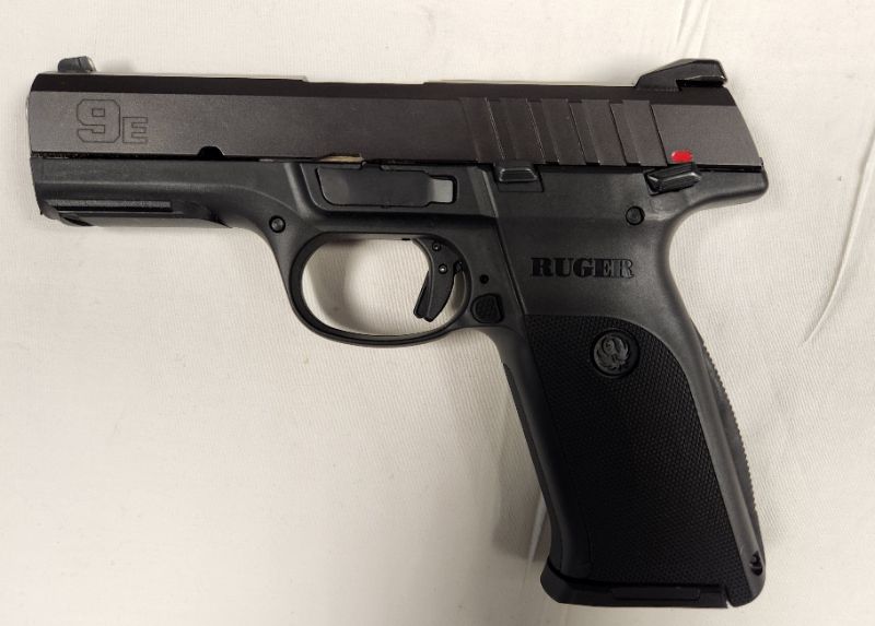 Photo 1 of Ruger 9E 9MM Pistol w/ 1 - 17 Rd Magazine. Background Check Required. Every used firearm should be inspected by a qualified gunsmith before firing.