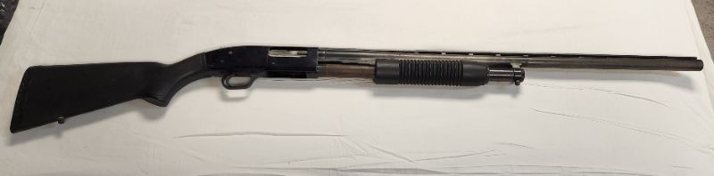 Photo 1 of Mossberg 500A 12GA Pump Shotgun. Background Check Required. Every used firearm should be inspected by a qualified gunsmith before firing.