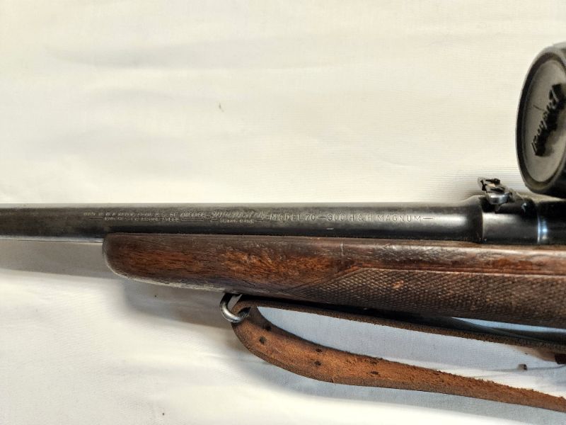 Photo 2 of Winchester Model 70 .300 H&H Magnum Bolt Action Rifle.Background Check Required. Every used firearm should be inspected by a qualified gunsmith before firing.