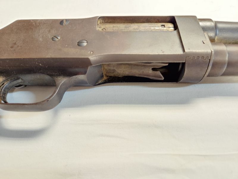 Photo 3 of Wards Westernfield Model 35 12 GA Pump Shotgun - Needs a Good Cleaning. Background Check Required. Every used firearm should be inspected by a qualified gunsmith before firing.