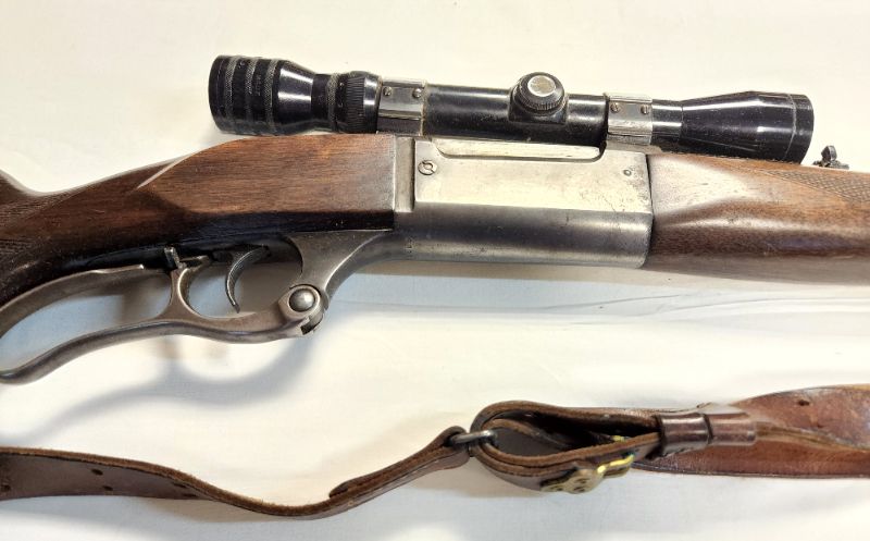 Photo 3 of Savage Arms Model 99 .300 Savage Lever Action Rifle w/ Scope. Background Check Required. Every used firearm should be inspected by a qualified gunsmith before firing.