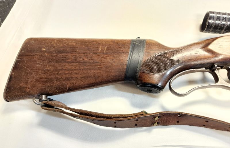 Photo 4 of Savage Arms Model 99 .300 Savage Lever Action Rifle w/ Scope. Background Check Required. Every used firearm should be inspected by a qualified gunsmith before firing.
