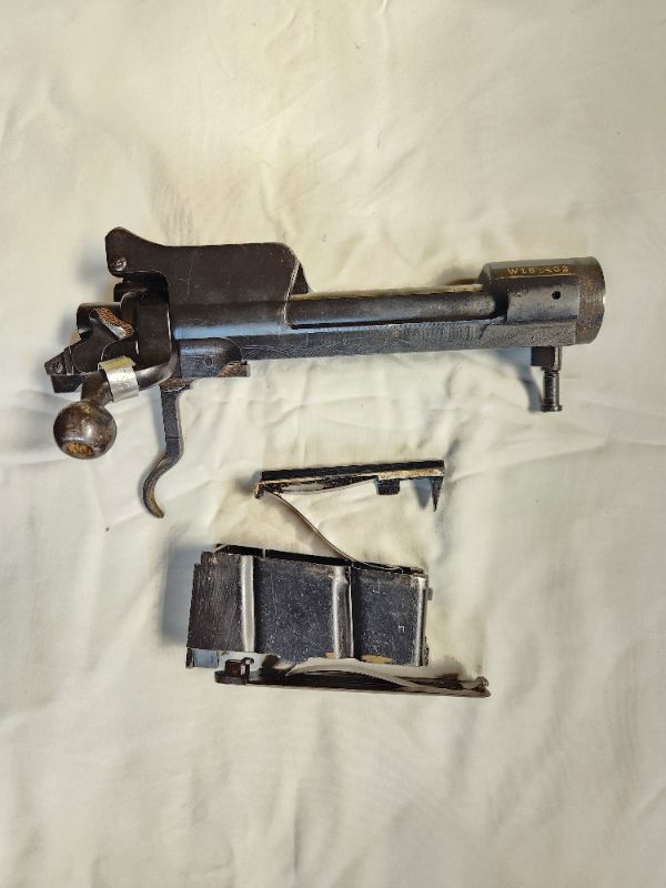 Photo 2 of Unknown Manufacturer Unknown Model Rifle Receiver. Background Check Required. Every used firearm should be inspected by a qualified gunsmith before firing. No Returns on Firearms!