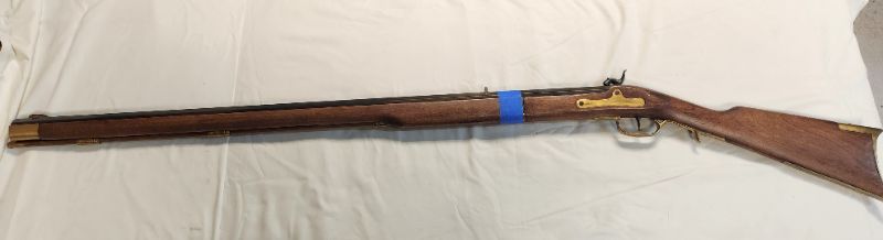 Photo 2 of Jukar .45 Cal Black Powder Rifle. No Background Check Required. Every used firearm should be inspected by a qualified gunsmith before firing. No Returns on Firearms!