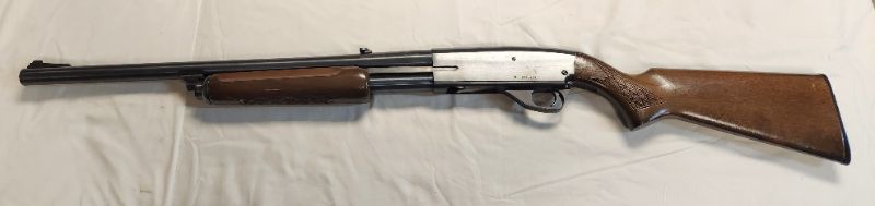 Photo 3 of Savage Arms Stevens Model 67 Series E 12 GA Pump Shotgun. Cracked Stock. Background Check Required. Every used firearm should be inspected by a qualified gunsmith before firing. No Returns on Firearms!