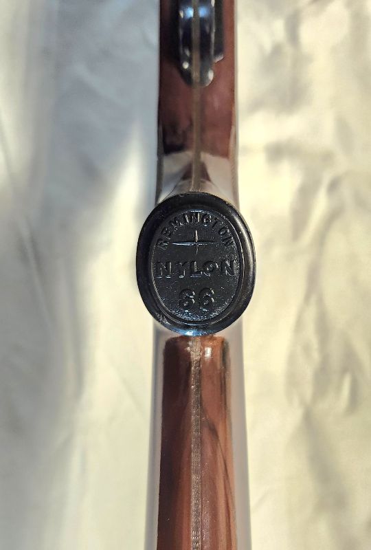 Photo 3 of Remington Arms Co. Nylon 66 .22 Caliber Rifle w/ Scope. Background Check Required. Every used firearm should be inspected by a qualified gunsmith before firing. No Returns on Firearms!