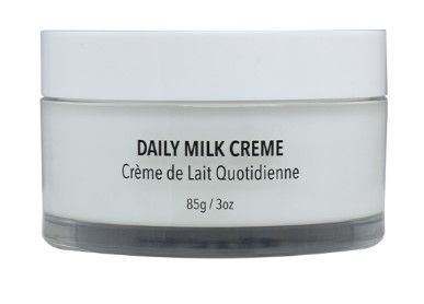 Photo 1 of DAILY MILK CRÈME MILY INFUSION SOFTEN APEPARANCE OF ROUGH DRY SKIN SHEA BUTTER FATTY ACIDS EDELWEISS EXTRACT FOR ADDITIONAL BOOST OF ANTIOXIDANTS SILKIER SMOOTHER FEEL NEW