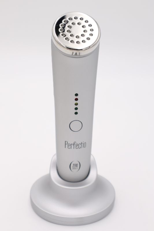 Photo 2 of NEW PERFECTIO REJUVENATE SKINS APPEARANCE AND STRUCTURE DUAL ACTION TECHNIQUES RED LED LIGHT TOPICAL HEAT INFRARED LEDS TREATMENT TO ALL SKIN LAYERS POWERFUL ANTI WRINKLE DEVICE HELP SKIN CELL PRODUCTION AND COLLAGEN FIBERS NEW 