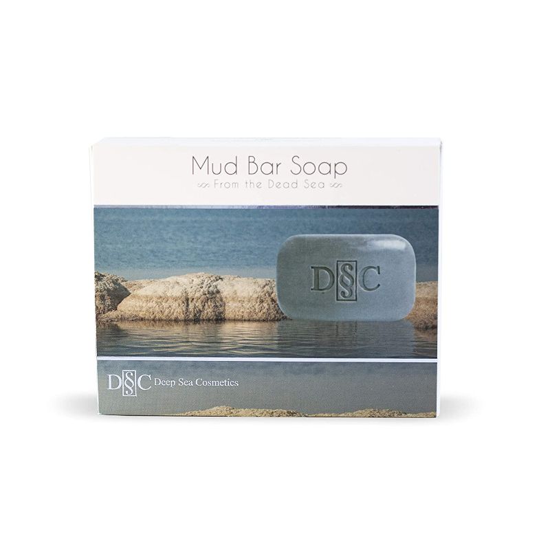 Photo 4 of DEEP SEA COSMETICS ANTIBACTERIAL DEAD SEA MUD SOAP NOURISHING ENHANCED MINERALS MINIMIZE PORES AND WRINKLES EXFOLIATES AND CLEANSES 3 PACK 