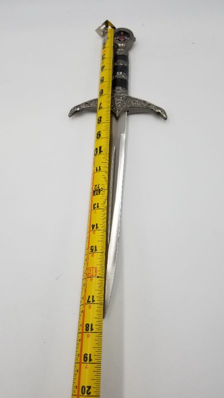 Photo 2 of DISPLAY DAGGER WITH ANIMALS AND CHAIN NEW 