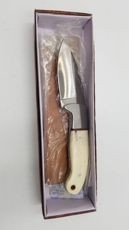 Photo 2 of 7 Inch Filework Blade Bone Skinner Hunking Knife New