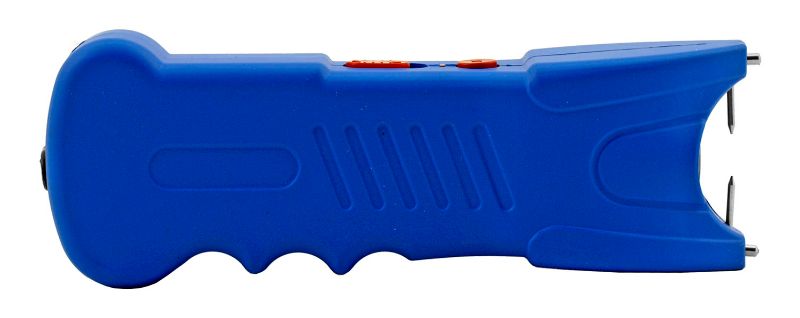 Photo 1 of Thunder Blast Tactical Finger Grip Stun Gun with Nylon Carrying Case Blue New