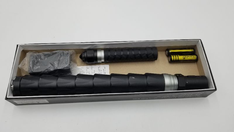 Photo 2 of Thunder Blast 23 Inch Heavy Duty Lucille Baton Stun Gun with Flashlight New